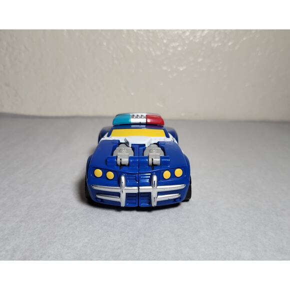 Transformers Playskool Rescue Bots Chase The Police Bot 4.5" Action Figure Loose - Picture 3 of 9